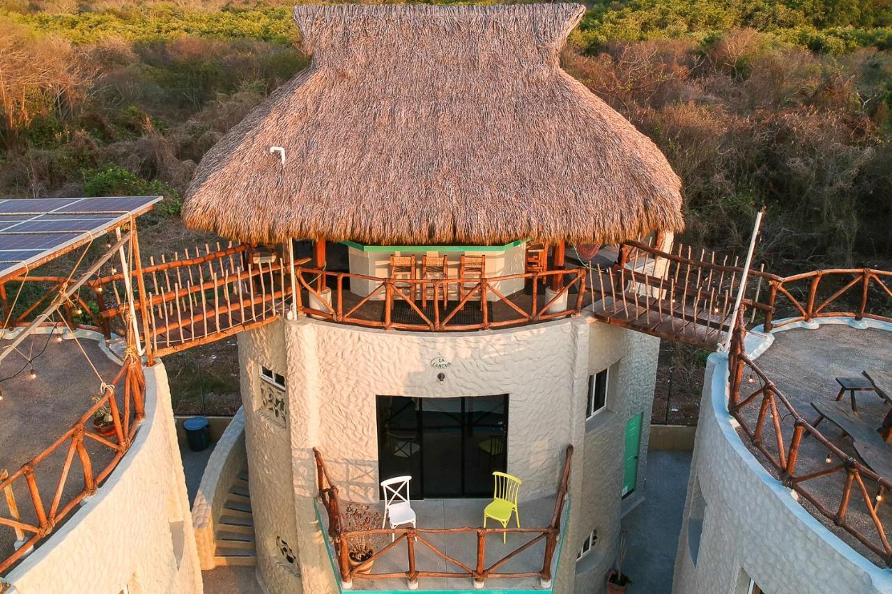 Pacific Nomads Earthbag House Villa ปุนตา มิตา ภายนอก รูปภาพ